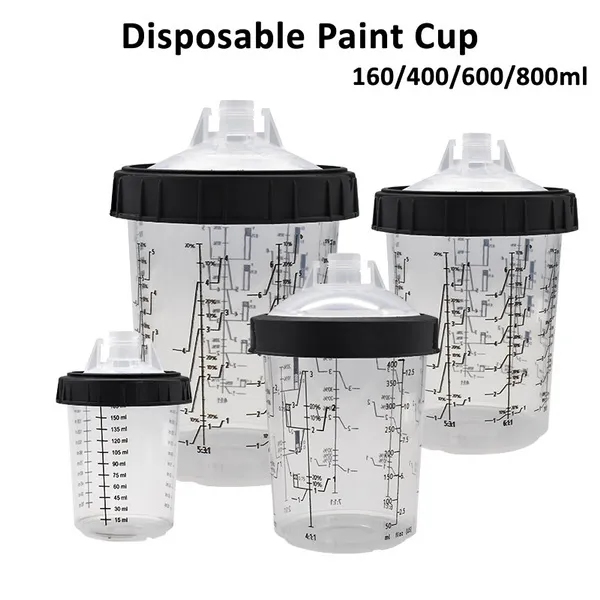 Spray gun cups