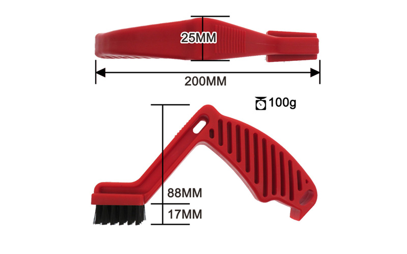 Foam Pad Cleaning Brush